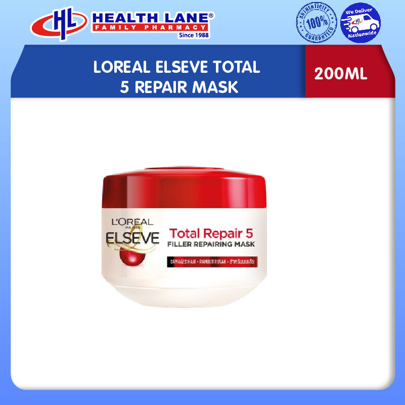 LOREAL ELSEVE TOTAL 5 REPAIR MASK (200ML)